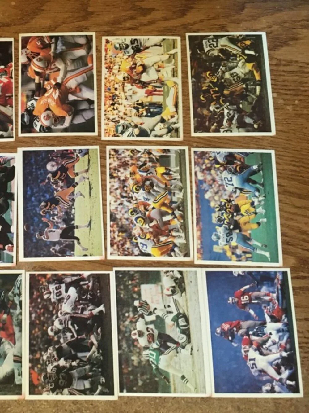 1986 JENO'S PIZZA ROLLS NFL ACTION STICKERS FOOD ISSUE COMPLETE SET OF 56